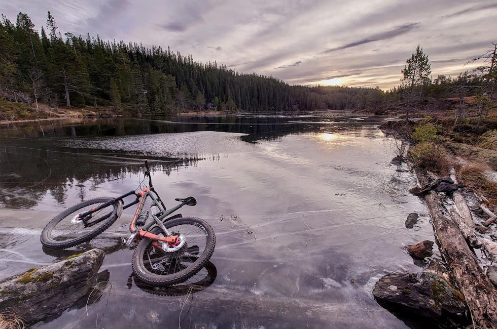 sykling barfrost trondheim
