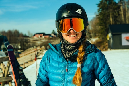 EKSPERT: Skitester Ida Gunleiksrud har stått på ski stort sett hele livet og vet godt hva hun ser etter når hun tester ski. Foto: Christian Nerdrum