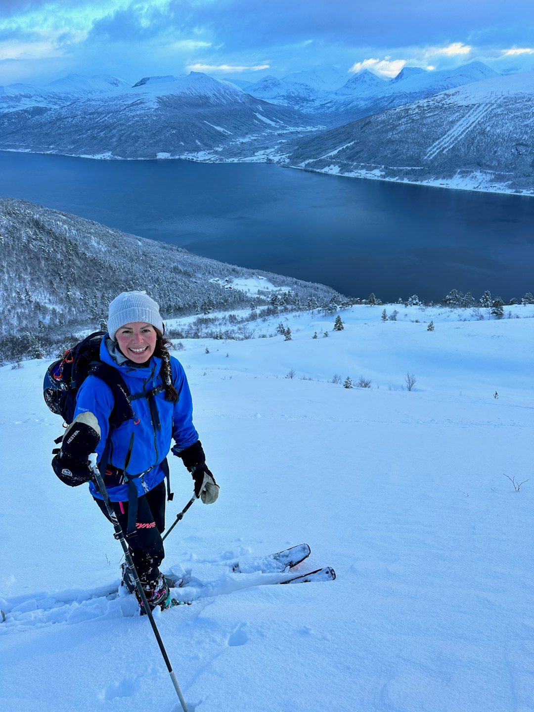 SNØ I VEST: Janita Nonstad klar for nedkjøring på Skåla utenfor Molde denne uka. Foto: Ola Hovdenak SNØ I VEST: Janita Nonstad klar for nedkjøring på Skåla utenfor Molde denne uka. Foto: Ola Hovdenak