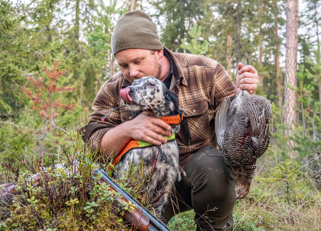 Det er ikke alltid man har tilgang til hund ved ettersøk på fugl.