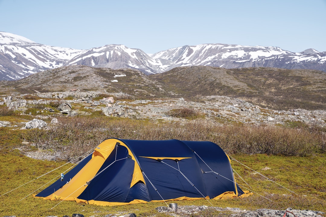 Tre lufteventiler i innerteltet, og en er plassert i ytterteltet. Tre lufteventiler i innerteltet, og en er plassert i ytterteltet.