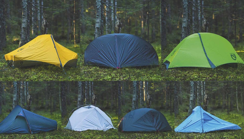 test av telt for 1 person