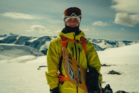 NYTT TRIKS I ERMET: Marcus Kleveland satte et helt nytt triks i big air-konkurransen i Copper Mountain. Et triks han lærte seg på trening. Foto: Christian Nerdrum