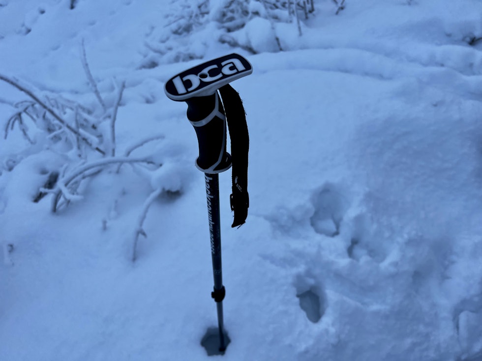 TRYSIL: Steder der temperaturen har holdt seg på minus, er det fortsatt muligheter utenfor løypene også, til tross for ikke så dyp snø. Foto: Fredrik Ouren Jostad