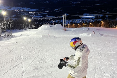 FAVORITTSTEDET: Marcus Kleveland tilbringer alltid tid i favorittparken sin når han ikke er ute å reiser. Foto: Petter Ulsletten FAVORITTSTEDET: Marcus Kleveland tilbringer alltid tid i favorittparken sin når han ikke er ute å reiser. Foto: Petter Ulsletten