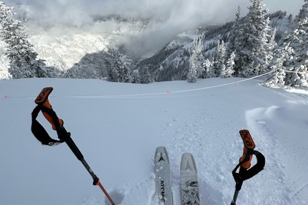 FIN UTSIKT: Pudder i Colorado! Foto: Haakon Haldorsen FIN UTSIKT: Pudder i Colorado! Foto: Haakon Haldorsen