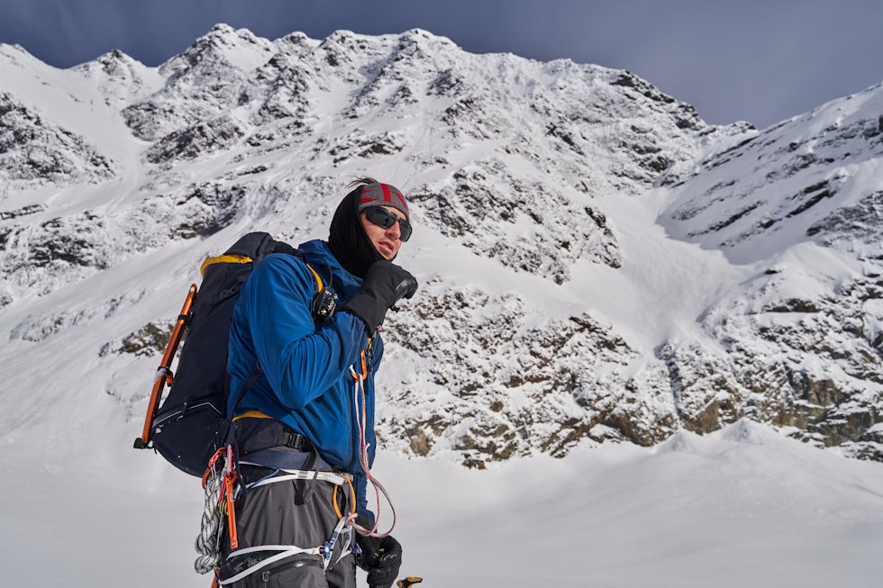 HJERNEN BAK: Krister Kopala fra Tromsø er en av verdens beste storfjells-snowboardere, og oppfinner av Kristers styrkedrikk. Foto: Anders Vestergaard