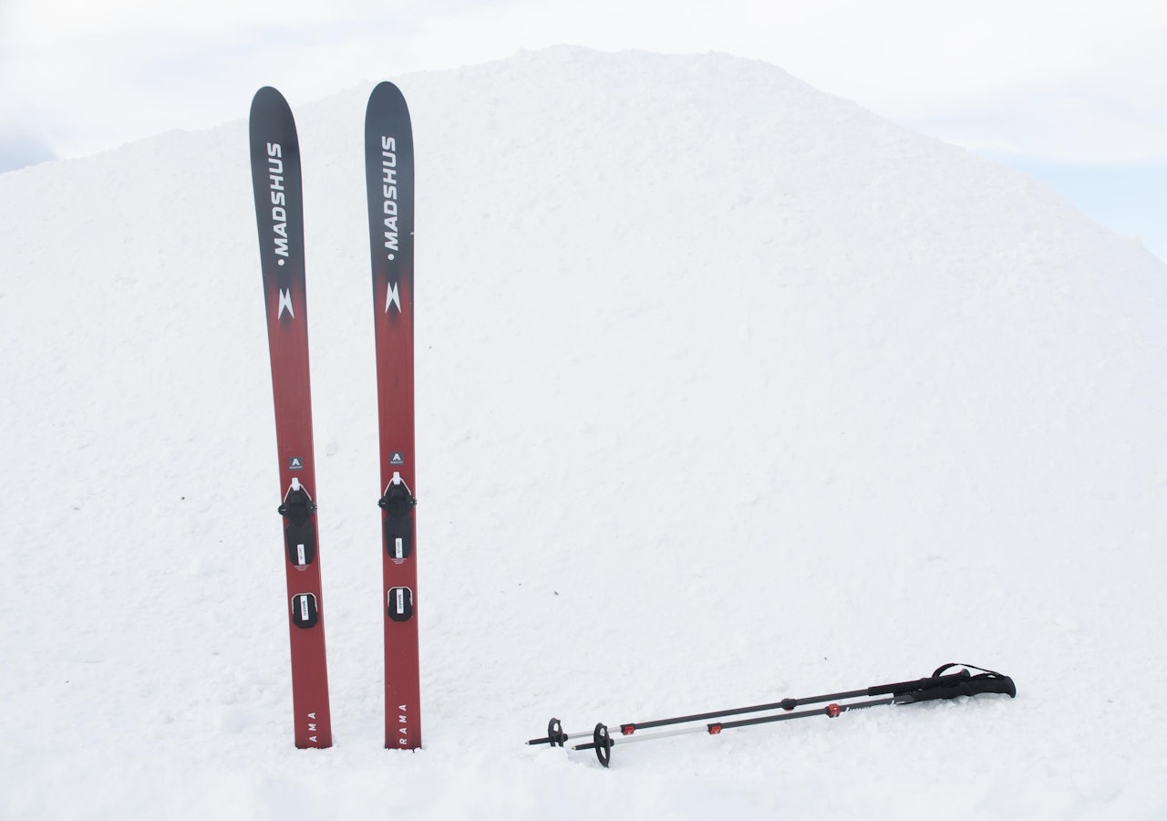 BREDE FJELLSKI: Madshus Panorama 78. Foto: Gunhild Aaslie Soldal Madshus Panorama 78 fjellski test