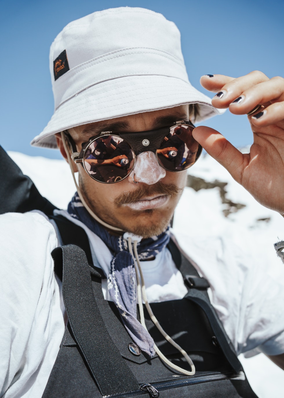 Simon på sommerskisenteret. Foto: Pernille Holsvik Simon på sommerskisenteret. Foto: Pernille Holsvik