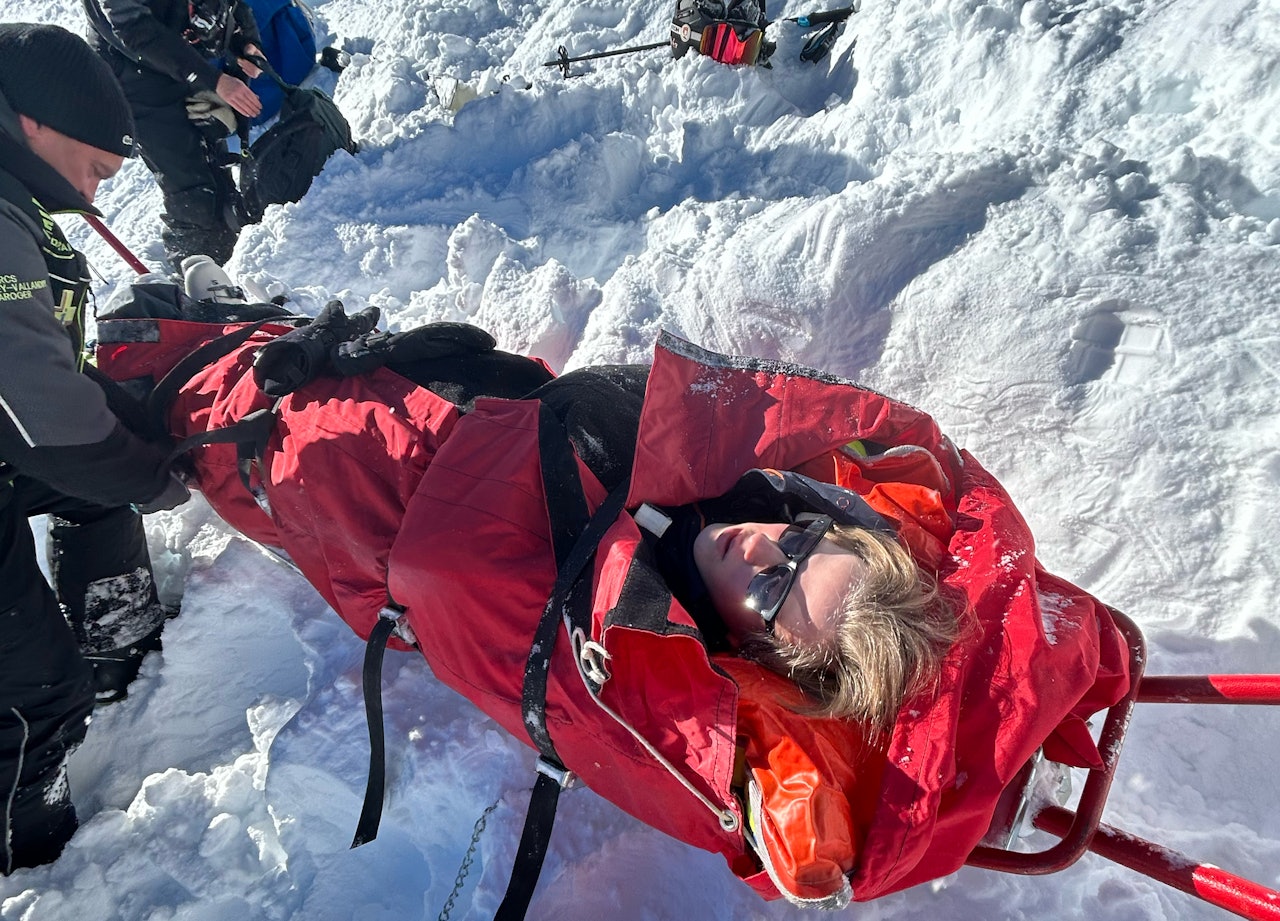 SKADE: Hans Gabel Andresen satser på å være tilbake på ski før sesongen er over. Se kræsjen i filmen under! Foto: Vetle Gangeskar SKADE: Hans Gabel Andresen satser på å være tilbake på ski før sesongen er over. Se kræsjen i filmen under! Foto: Vetle Gangeskar