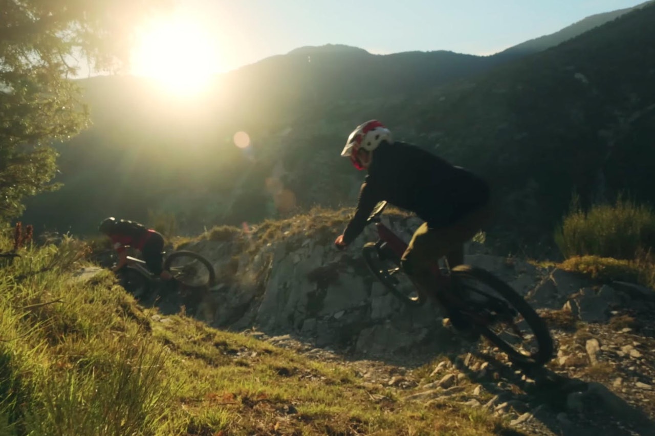 DRØMMESTIER: Hvis du skal sykle et ritt for stienes del, er Stone King Rally helt der oppe blant de beste. Skjermdump: Stone King Rally stone king rally enduro