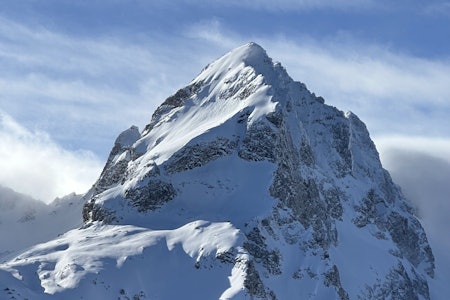 WYOMING: Buck Mountain (3 624 moh) sett fra toppen av 25 Short (3 040 moh.)