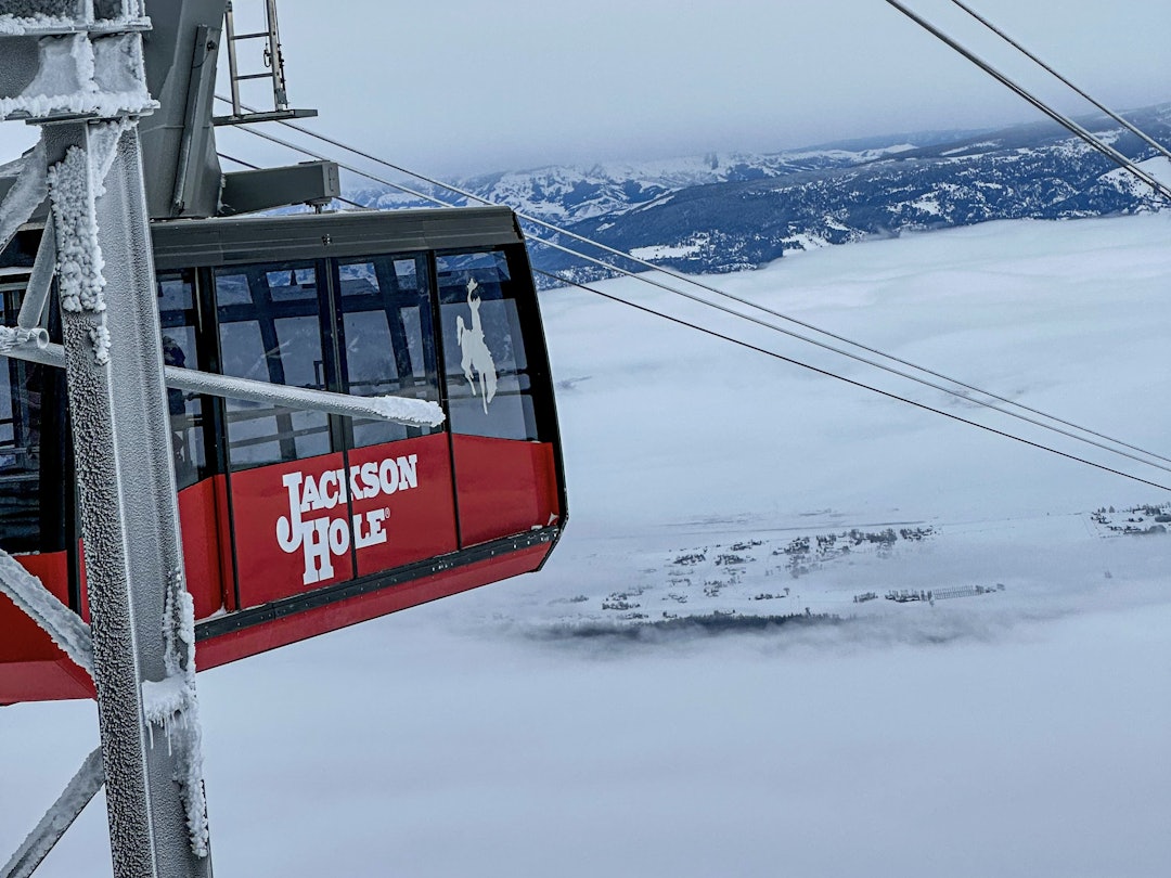 Jackson Holes Aerial Tram.