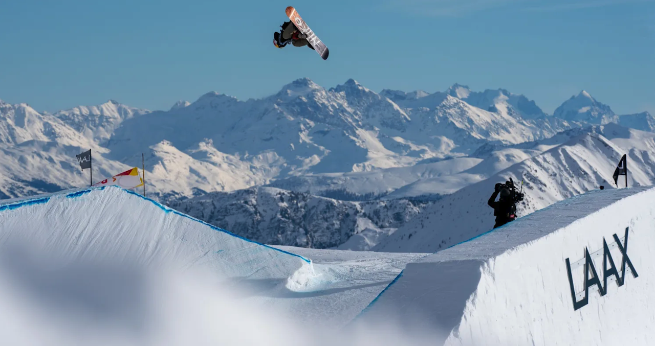 KLAR: Marcus Kleveland under kvalifiseringen i Laax Open. Foto: Phillip Ruggli/LAAX OPEN KLAR: Marcus Kleveland under kvalifiseringen i Laax Open. Foto: Phillip Ruggli/LAAX OPEN