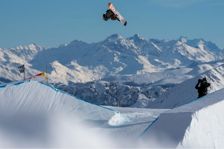 KLAR: Marcus Kleveland under kvalifiseringen i Laax Open. Foto: Phillip Ruggli/LAAX OPEN KLAR: Marcus Kleveland under kvalifiseringen i Laax Open. Foto: Phillip Ruggli/LAAX OPEN