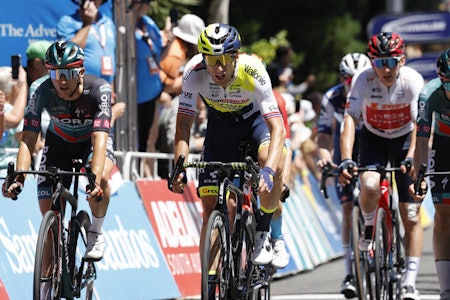 I TOPPEN IGJEN: Sven Erik Bystrøm sikret en god sammenlagtplassering i Tour Down Under. Foto: Cor Vos I TOPPEN IGJEN: Sven Erik Bystrøm sikret en god sammenlagtplassering i Tour Down Under. Foto: Cor Vos