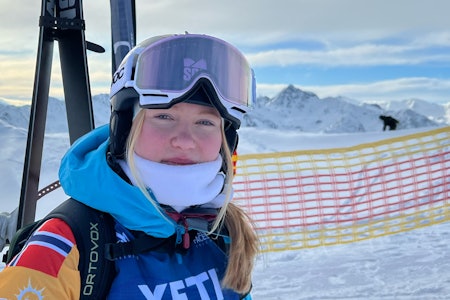 BEST AV DE NORSKE: Ida Feen ble nummer seks i Junior-VM i frikjøring tirsdag. Nest beste norske ble Emma Opsann på plassen bak. Foto: Lars Bjørum