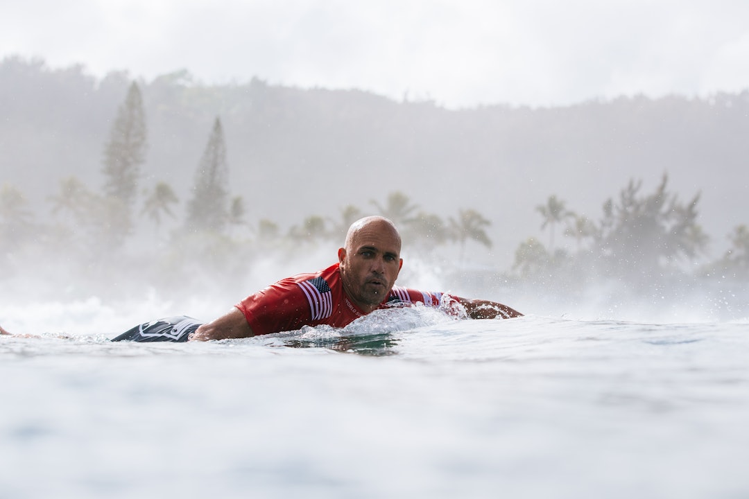 THE GOAT: Surferen fra Florida, som ofte også omtalt som GOAT (Greatest Of All Time),kan se tilbake på 11 verdensmestertitler og 55 seiere i karrieren. Foto: Bielmann / WSL THE GOAT: Surferen fra Florida, som ofte også omtalt som GOAT (Greatest Of All Time),kan se tilbake på 11 verdensmestertitler og 55 seiere i karrieren. Foto: Bielmann / WSL
