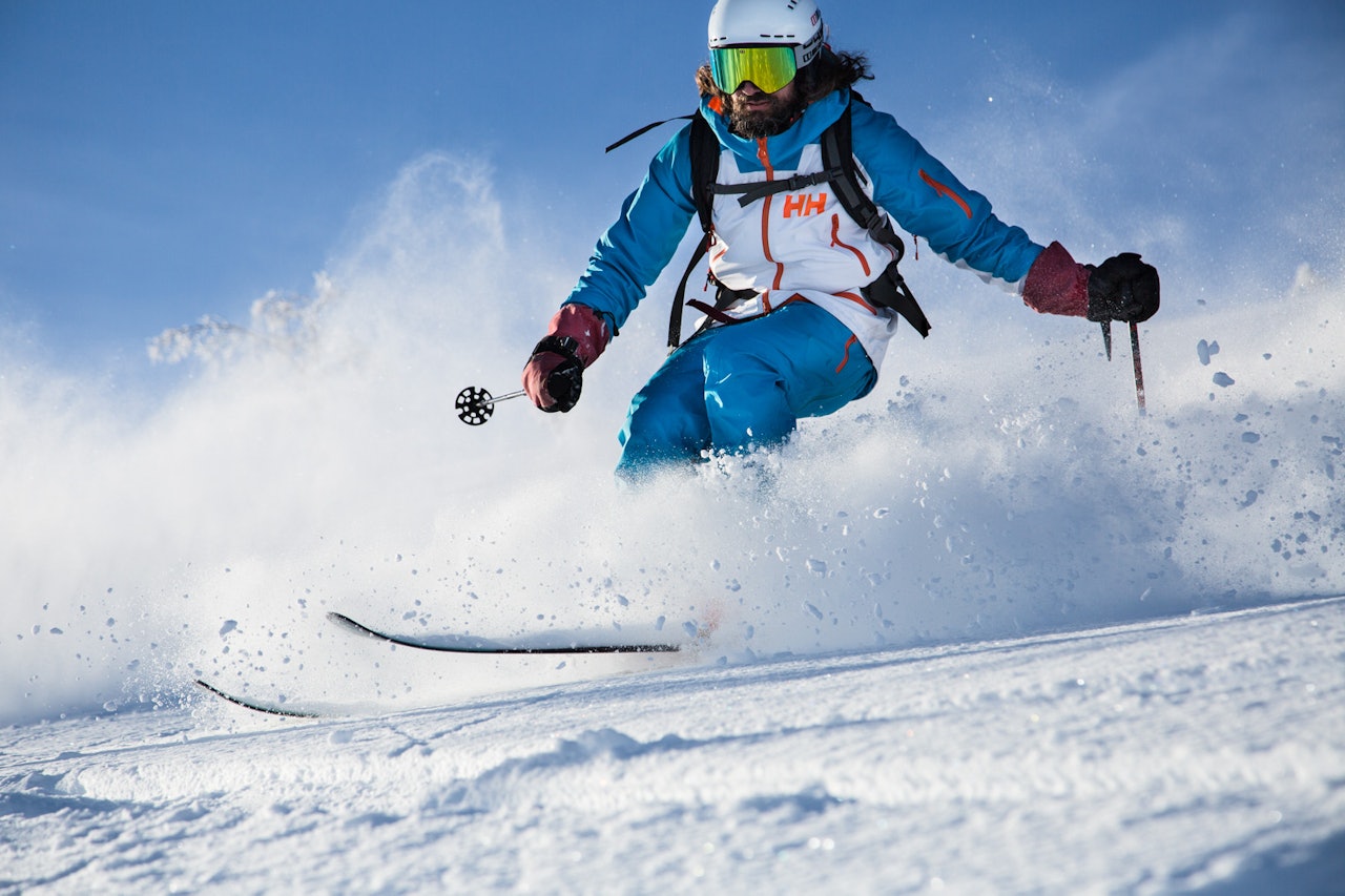 VOSS: Voss resort har meldt om en god del nysnø de siste dagene. Foto: Christian Nerdrum