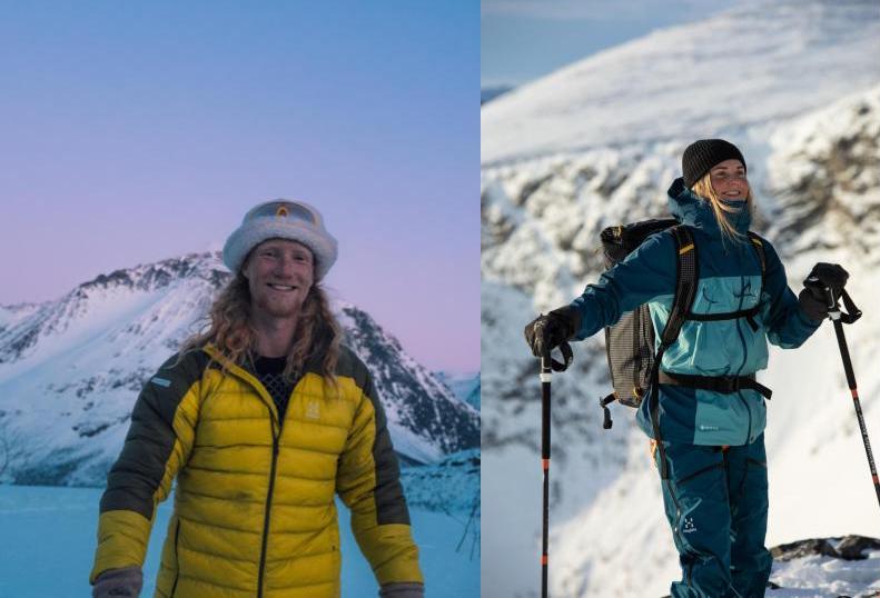 Martin Venedik og Anne Ruud holder parkkurs fredag 16.juni i Stryn sommerski.
