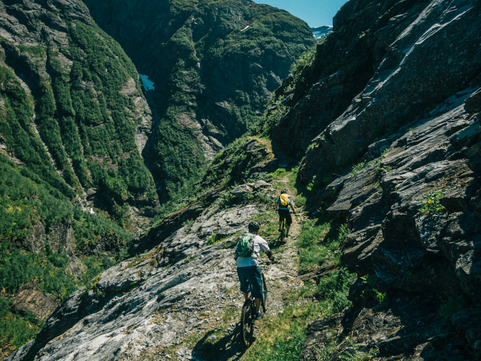 Den spektatulære Himalayastien! Foto: Brynjar Tvedt Den spektatulære Himalayastien! Foto: Brynjar Tvedt