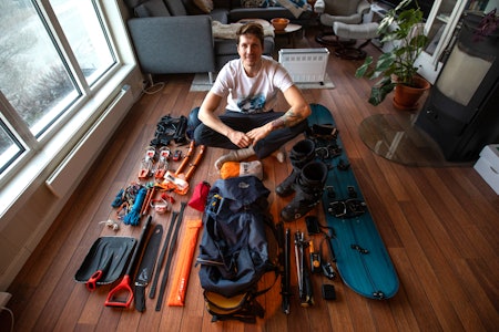 FET KOMBINASJON: Krister Kopala og dette utstyret er i stand til å utrette ganske voldsomme greier. Foto: Tore Meirik FET KOMBINASJON: Krister Kopala og dette utstyret er i stand til å utrette ganske voldsomme greier. Foto: Tore Meirik