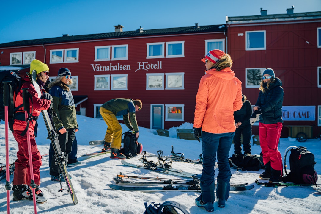 Ski in og ski out fra hotellet! Foto: Brynjar Tvedt