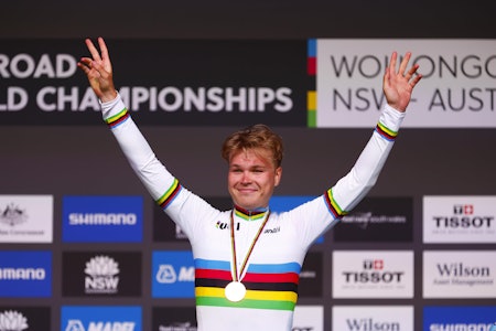 REGJERENDE VERDENSMESTER: Kan Tobias Foss forsvare VM-gullet fra Wollongong i 2022? Foto: Cor Vos tobias foss