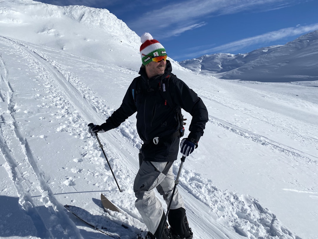 UTLØSTE SKRED: Leonardo Bjerck erkjenner at han gjorde en feilvurdering den dagen han utløste skredet. UTLØSTE SKRED: Leonardo Bjerck erkjenner at han gjorde en feilvurdering den dagen han utløste skredet.