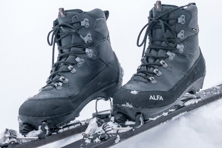 Myk og behagelig: Alfa Vista Advance GTX er et godt valg hvis du primært vil ha ei myk og forholdsvis varm fjellskisko, heller enn om du vil ha stive sko til utforkjøringene. Alfa fjellskisko vista advance gtx test herre