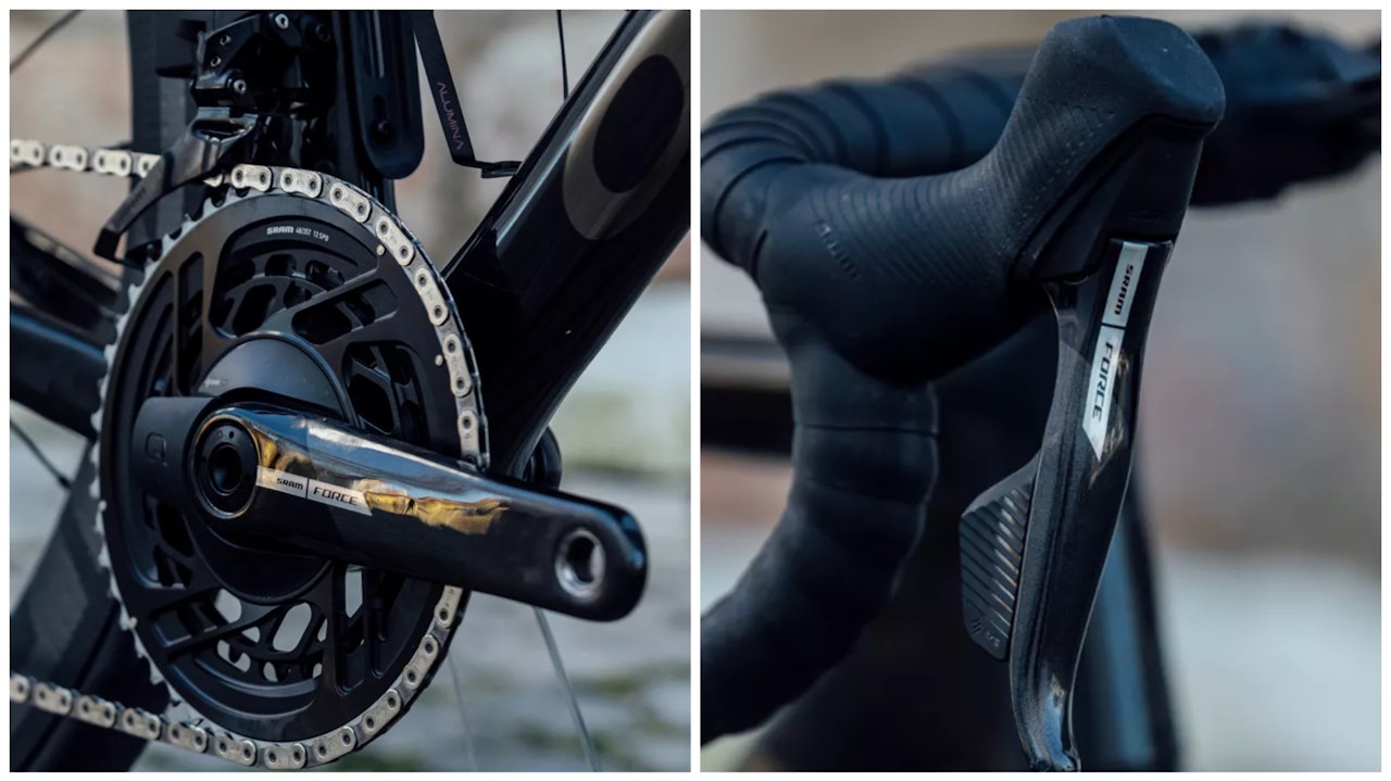 OPPGRADERES: SRAM Force AXS har fått en overhaling og er relansert. Foto: SRAM sram force axs 2023