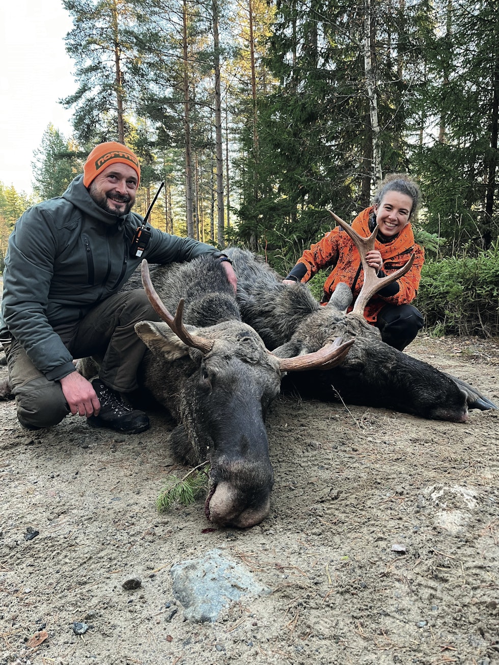 Jaktleder: Normas egne Anders Brolund gjorde en god jobb som jaktleder.