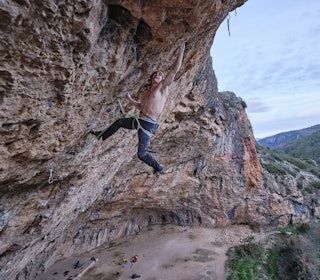 IMPONERTE: Blant Himalaya-klatrere, tradklatrere, buldrere, alpinklatrere og råsterke tenåringer finner vi også bergenseren Leo Bøe som seiler opp som den sterkeste, norske sportsklatreren i 2023. Arkivfoto: Emile Pino IMPONERTE: Blant Himalaya-klatrere, tradklatrere, buldrere, alpinklatrere og råsterke tenåringer finner vi også bergenseren Leo Bøe som seiler opp som den sterkeste, norske sportsklatreren i 2023. Arkivfoto: Emile Pino
