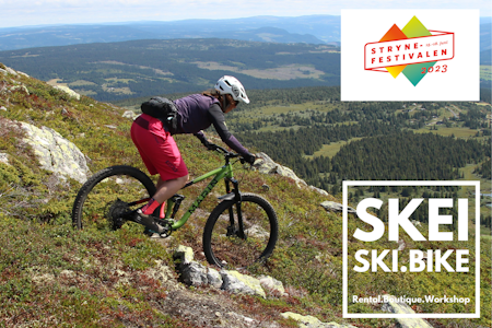 Skeikampen Ski and Bike stiller med utleiesykler under Strynefestivalen!