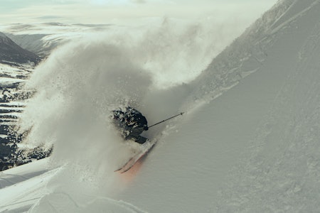SÅ KLART: Oppdal har et stort og variert terreng med mye muligheter for alle - også for skiproffen Stinius Skjøtskift. Foto: Christian Nerdrum SÅ KLART: Oppdal har et stort og variert terreng med mye muligheter for alle - også for skiproffen Stinius Skjøtskift. Foto: Christian Nerdrum