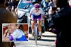 DISKET: Kristen Faulkner (Jayco-AlUla) mister tredjeplassen sin i årets Strade Bianche. Årsaken er en liten dings på overarmen. Foto: Cor Vos DISKET: Kristen Faulkner (Jayco-AlUla) mister tredjeplassen sin i årets Strade Bianche. Årsaken er en liten dings på overarmen. Foto: Cor Vos