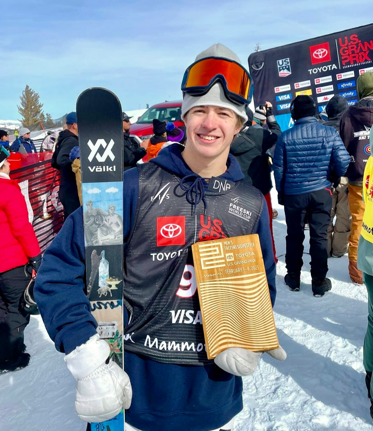 GJENNOMBRUDD: Sebastian Schjerve har levert gode resultater denne sesongen, her fra 2. plassen i Mammoth. Foto: Freeskilandslaget GJENNOMBRUDD: Sebastian Schjerve har levert gode resultater denne sesongen, her fra 2. plassen i Mammoth. Foto: Freeskilandslaget