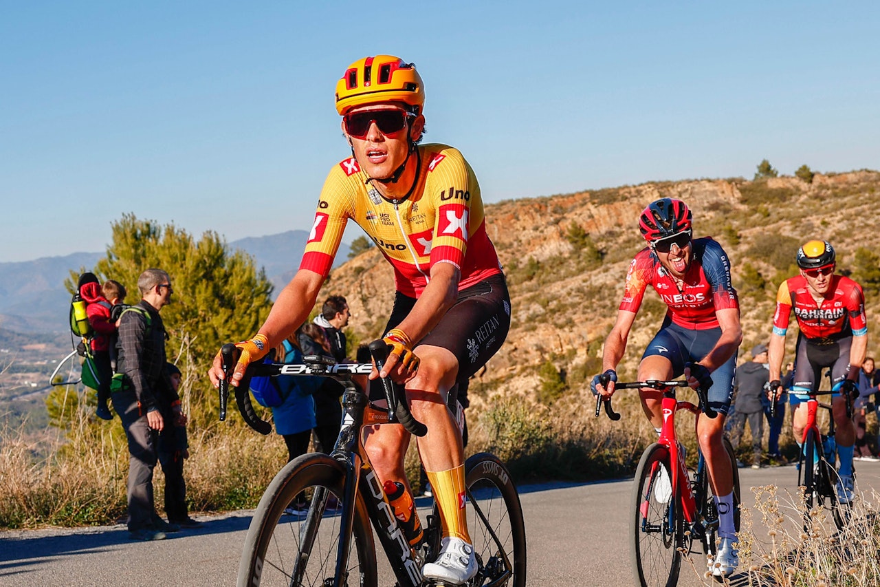 KAPTEIN: Torstein Træen er Uno-X Pro Cycling sin leder i Catalonia rundt 2023. Foto: Cor Vos