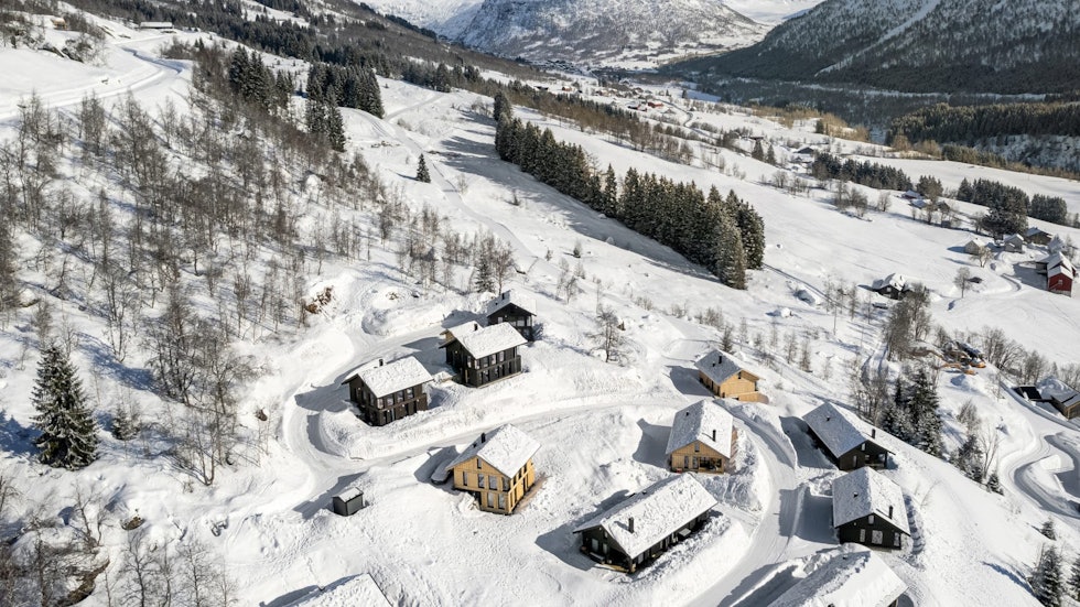 SAMMENKOBLING: De nye skitrekkene kobler Hagamyra i Mørkveslia sammen med resten av løypenettet i Myrkdalen.