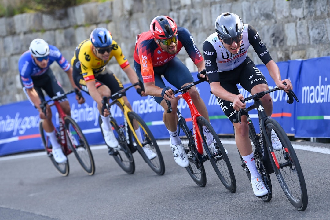 POGACAR-SHOW?: Én ting er i hvert fall helt sikkert, og det er at Tadej Pogacar kommer til å være på offensiven også i Flandern rundt. Foto: Cor Vos POGACAR-SHOW?: Én ting er i hvert fall helt sikkert, og det er at Tadej Pogacar kommer til å være på offensiven også i Flandern rundt. Foto: Cor Vos