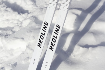 TESTET: Madshus sin toppmodell finnes også med fell. Foto: Gunhild Aaslie Soldal madshus redline