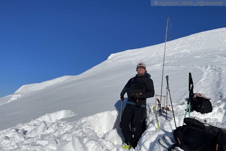 KREVENDE FORHOLD PÅ GANG: Varsom.no melder at snøskredfaren i Troms kan bli betydelig. Her fra Gáivuotna 27. mars, hvor et nokså stort skred ble observert. Foto: Martin_S@obskorps/ regobs