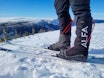 ANBEFALES: Det kan være vanskelig å finne en fjellskisko som ikke gnager, dersom Alfa Outback A/P/S 2.0 GTX sitter godt på foten din, er dette en fjellskistøvel vi absolutt kan anbefale. Foto: Therese N. Andersen fjellskisko