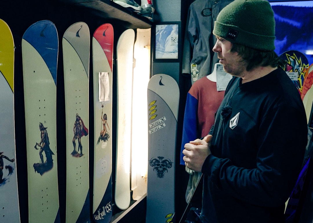 Snowboard Runes Omvisning i Norges eneste snowboardmuseum | FRIFLYT.NO