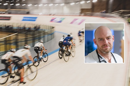 JAKTER SVAR: Marius Myrstad (innfelt) er selv en aktiv mosjonist, og i yrket som overlege og forsker vil han nå finne svar på hjerte-paradokset. Foto: Henrik Alpers / Nexaf JAKTER SVAR: Marius Myrstad (innfelt) er selv en aktiv mosjonist, og i yrket som overlege og forsker vil han nå finne svar på hjerte-paradokset. Foto: Henrik Alpers / Nexaf