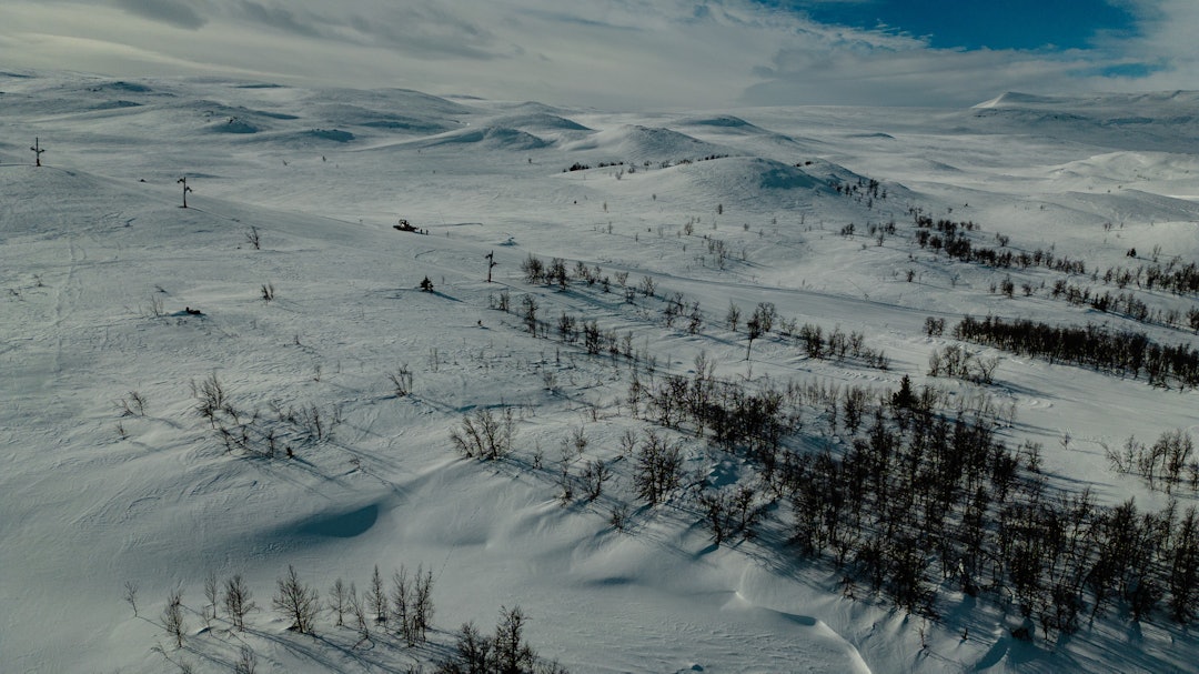 HEIS, SÅ BELTEVOGN: Beltevognturen begynner fra toppen av Raudalen Alpinsenter. Foto: Christian Nerdrum HEIS, SÅ BELTEVOGN: Beltevognturen begynner fra toppen av Raudalen Alpinsenter. Foto: Christian Nerdrum