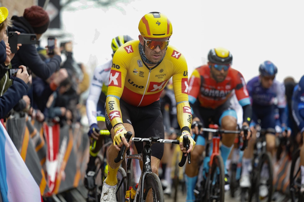TUNG DAG: Alexander Kristoff hadde ikke marginene på sin side i Flandern rundt. Nye sjanser venter i Paris-Roubaix. Foto: Cor Vos
