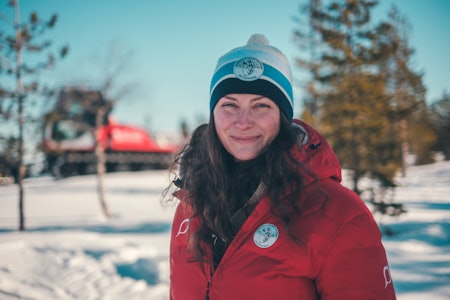 HELSEBRINGENDE EFFEKT: – Det er jo et stort bidrag til folks friluftsliv, og at folk kommer seg ut der hvor de bor, sier løypesjef Birgitte Giæver. Foto: Bård Gundersen