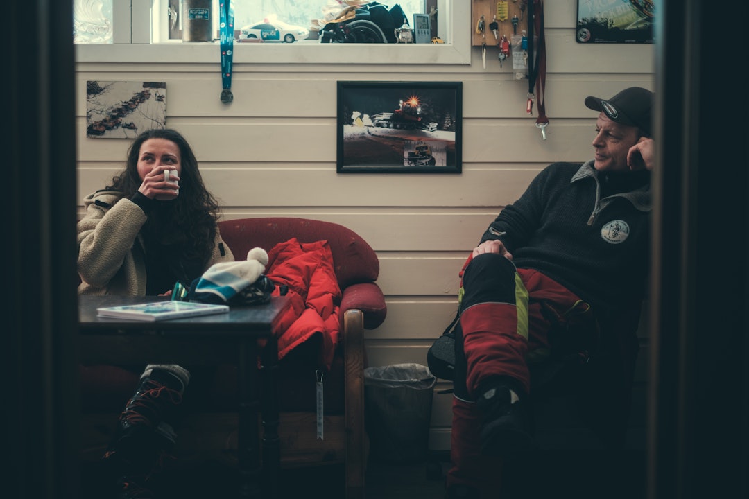 KONTORET: Birgitte Giever og Kjetil Gundersen på kontoret på Ringkollen. Foto: Bård Gunderen KONTORET: Birgitte Giever og Kjetil Gundersen på kontoret på Ringkollen. Foto: Bård Gunderen