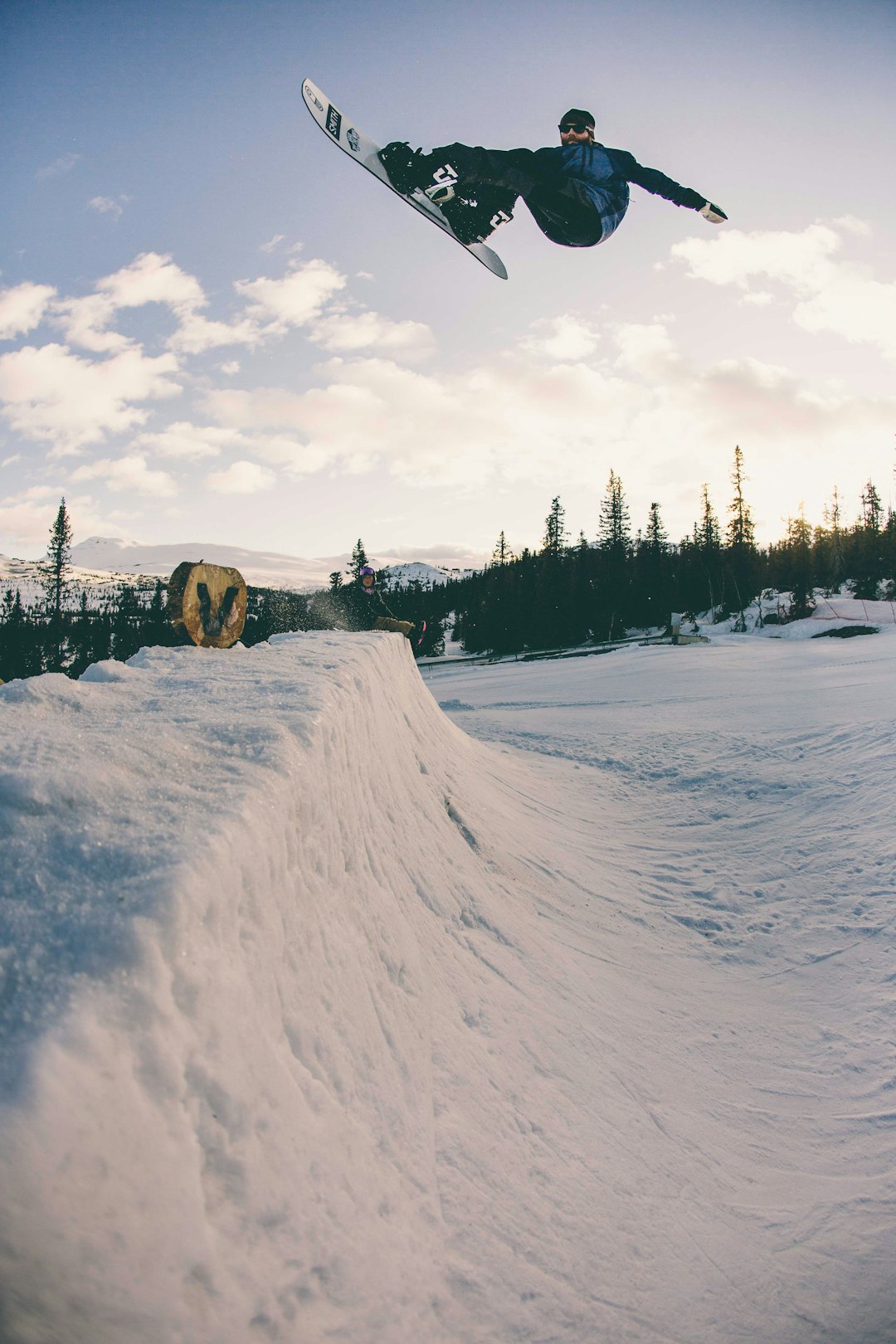 QUARTERPIPE: Det bygges en morsom og kreativ park i forbindelse med Høvdingen av Høgevarde. Foto: Christopher Baldry QUARTERPIPE: Det bygges en morsom og kreativ park i forbindelse med Høvdingen av Høgevarde. Foto: Christopher Baldry